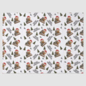 Antique Nut Christmas Wrapping Paper Tissuepapier (Voorkant)