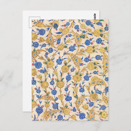 Antique Oriental Sultan Design Briefkaart (Voorkant / Achterkant)