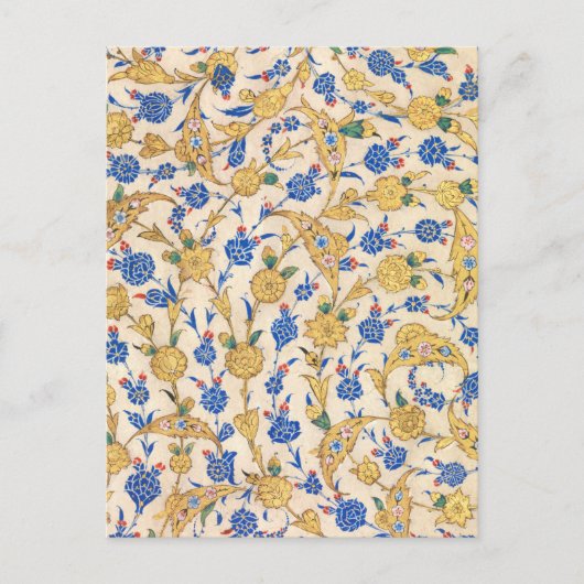 Antique Oriental Sultan Design Briefkaart (Voorkant)