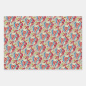 Antique Oriental Sultan Design Inpakpapier Vel (Voorkant 2)