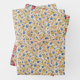 Antique Oriental Sultan Design Inpakpapier Vel