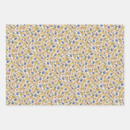 Antique Oriental Sultan Design Inpakpapier Vel