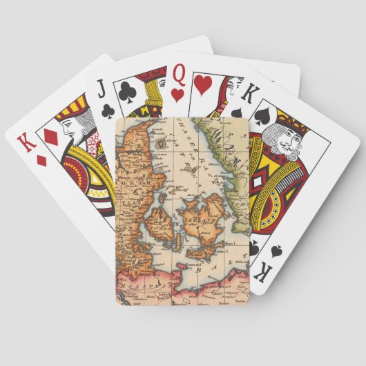 Antique Oude Kaart Geïnspireerd (10) (Achterkant)