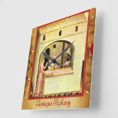 ANTIQUE OVEN  BAKER ,BAKERY BREAD SHOP VIERKANTE KLOK (Hoek)