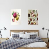 antique　plant　unique muurkunst sets (Slaapkamer)