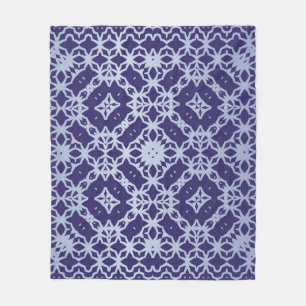 Antique portuguese azulejo ceramic. Designgrafiek Fleece Deken