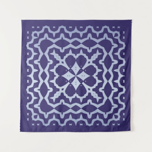 Antique portuguese azulejo ceramic. Designgrafiek Wandkleed (Voorkant)