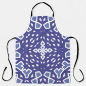 Antique portuguese azulejo ceramic. Original desig Schort (Voorkant)