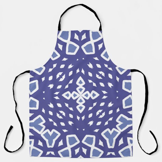 Antique portuguese azulejo ceramic. Original desig Schort (Voorkant)