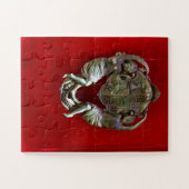 Antique Red Door Knocker | Malta Architecture Legpuzzel (Horizontaal)