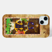 ANTIQUE RENAISSANCE TAROTS 10 / RAD VAN FORTUIN Case-Mate iPhone CASE (Achterkant (horizontaal))