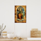 ANTIQUE RENAISSANCE TAROTS 14 / MATIGHEID POSTER (Keuken)