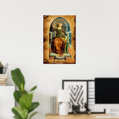ANTIQUE RENAISSANCE TAROTS 14 / MATIGHEID POSTER (Thuiskantoor)