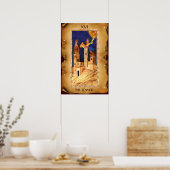 ANTIQUE RENAISSANCE TAROTS 16 / DE TOREN POSTER (Keuken)