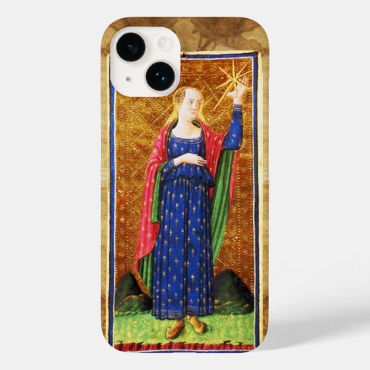 ANTIQUE RENAISSANCE TAROTS 17 / DE STER Case-Mate iPhone CASE (Achterkant)