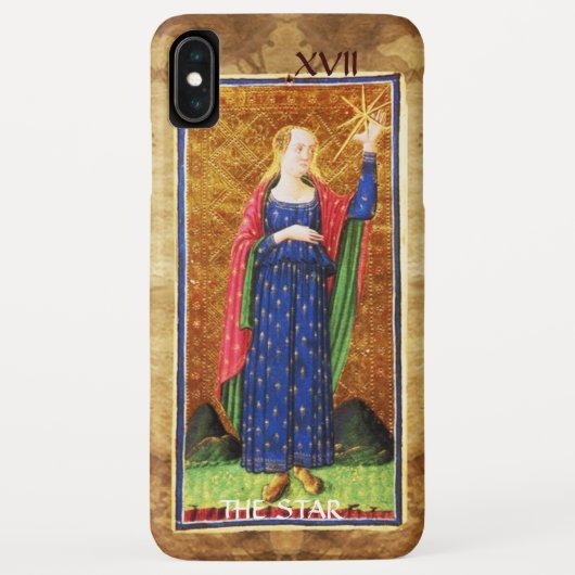 ANTIQUE RENAISSANCE TAROTS 17 / DE STER Case-Mate iPhone CASE (Achterkant)