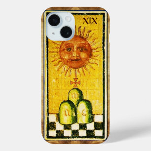 ANTIQUE RENAISSANCE TAROTS 19 / DE ZON iPhone 15 CASE
