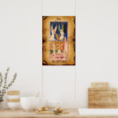 ANTIQUE RENAISSANCE TAROTS 20 / HET OORDEEL POSTER (Keuken)