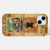 ANTIQUE RENAISSANCE TAROTS 21 / DE WERELD Case-Mate iPhone CASE (Achterkant (horizontaal))