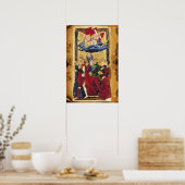 ANTIQUE RENAISSANCE TAROTS 6 / DE GELIEFDE POSTER (Keuken)