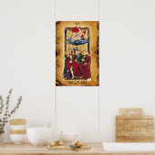 ANTIQUE RENAISSANCE TAROTS 6 / DE GELIEFDE POSTER (Keuken)