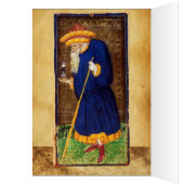 ANTIQUE RENAISSANCE TAROTS 9 / DE HERMIT (Binnen (Links))