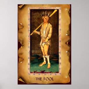 ANTIQUE RENAISSANCE TAROTS / DE DWAAS POSTER