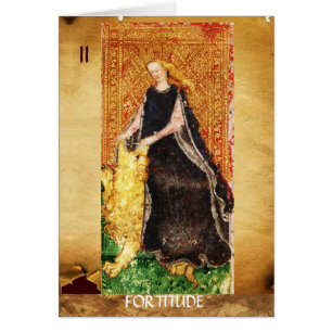 ANTIQUE RENAISSANCE TAROTS DE FORTITUDO - KRACHT