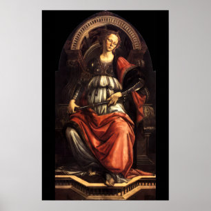 ANTIQUE RENAISSANCE TAROTS DE Kracht- STERKTE Poster