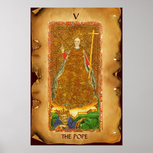 ANTIQUE RENAISSANCE TAROTS V / DE PAUS POSTER (Voorkant)