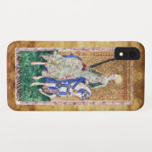 ANTIQUE RENAISSANCE TAROTS / VROUW VAN ZWAARDEN Case-Mate iPhone CASE (Achterkant (horizontaal))
