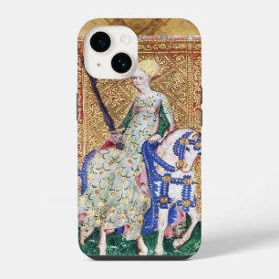 ANTIQUE RENAISSANCE TAROTS / VROUW VAN ZWAARDEN iPhone 14 HOESJE