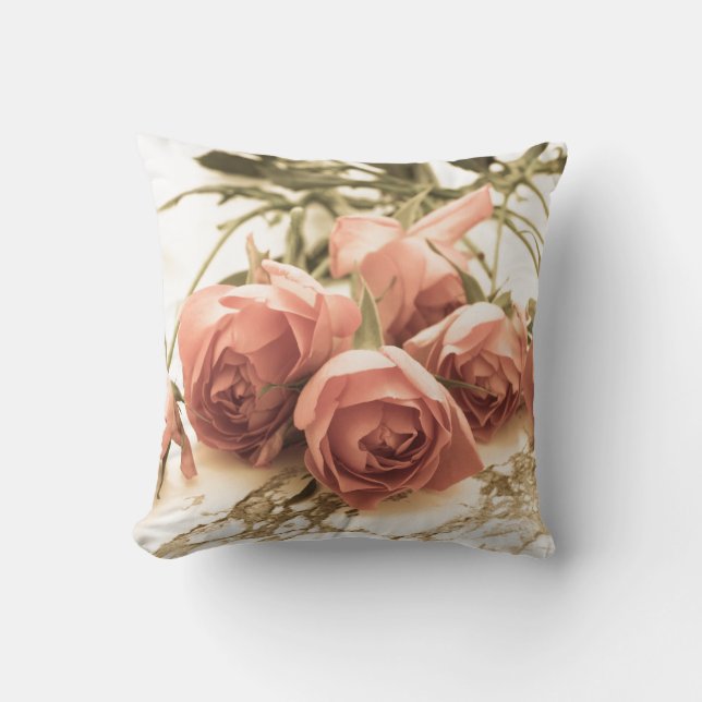 antique roses kussen (Voorkant)