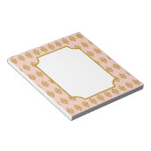 Antique Roze Kant Notitieblok (Schuin)