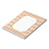 Antique Roze Kant Notitieblok (Linkerzijde)