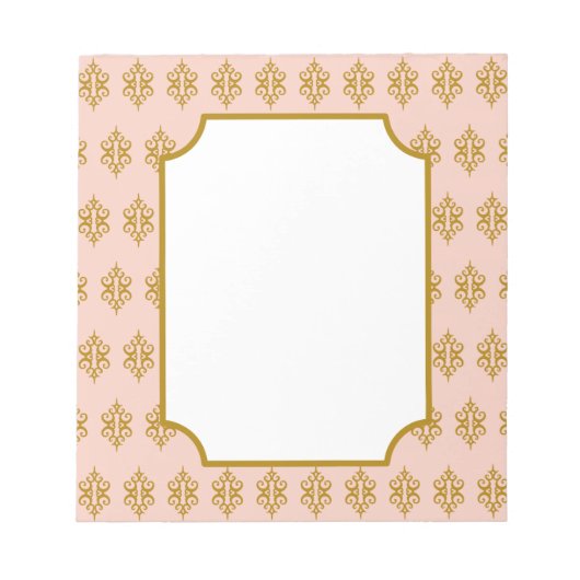 Antique Roze Kant Notitieblok (Voorkant)