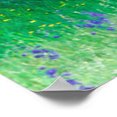 Antique rusted truck in a meadow poster (Hoek)