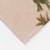 Antique Rustic Cross, Wild Roses, Easter Card, Fleece Deken (Hoek)
