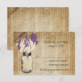 Antique Rustieke Metselpot Madeliefjes Wilde Bloem RSVP Kaartje (Voorkant / Achterkant)