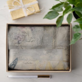 Antique Sunflower Postcard Ephemera Decoupage Tissuepapier (Geschenk)