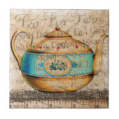 Antique Tea Pot Tegeltje (Voorkant)