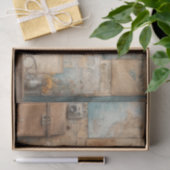 Antique Traveler Satchel Vintage Tissuepapier (Geschenk)