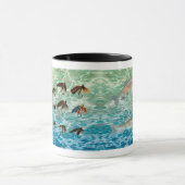 Antique Trout Flies / Lures Coffee Mug Mok (Midden)