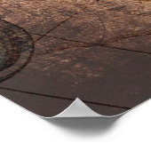 Antique Vintage Map Poster (Hoek)