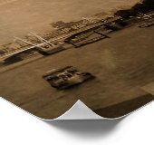 Antiqued London Eye Poster (Hoek)