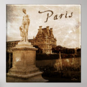 Antiqued Paris, Frankrijk Poster (Voorkant)
