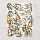 Antiquing - Abstract Art Briefkaart (Voorkant)