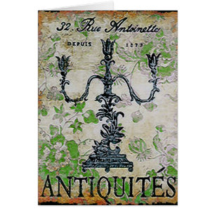 Antiquiteiten ~ Card