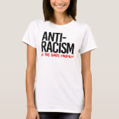 Antiracisme is het absolute minimum t-shirt (Voorkant)