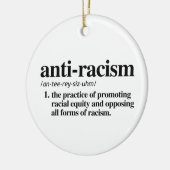 antiracisme keramisch ornament (Links)